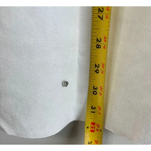 Zara Womens Short Sleeve with Crystal White Floral T Shirt Dress Sz L - Picture 10 of 13